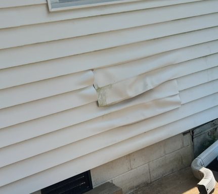 Siding Damage