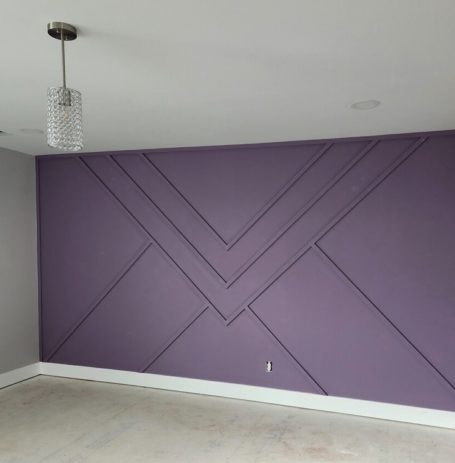 Custom Wall Paint, Custom Molding